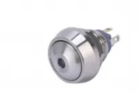 Nút nhấn inox đầu tròn 12mm